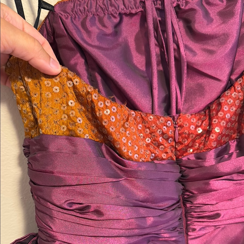 Alexia Admore Strapless Bubble Hem Mini Dress - Picture 6 of 14